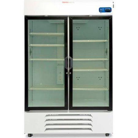 THERMO SCIENTIFIC Thermo Scientific TSG Series GP Chromatography Refrigerator, 49 Cu.Ft., Glass Doors, White TSG49CPGA